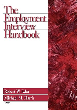 Immagine del venditore per Eder, R: Employment Interview Handbook venduto da moluna
