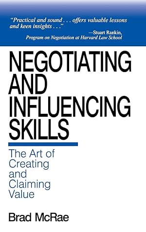 Immagine del venditore per Negotiating and Influencing Skills: The Art of Creating and Claiming Value venduto da moluna