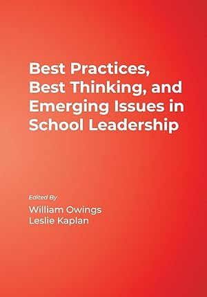 Seller image for Best Practices, Best Thinking, and Emerging Issues in School Leadership for sale by moluna