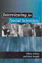 Immagine del venditore per Interviewing for Social Scientists: An Introductory Resource with Examples venduto da moluna