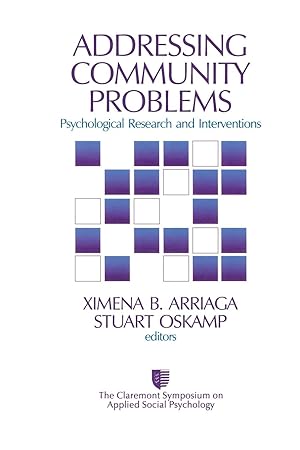 Seller image for Addressing Community Problems: Psychological Research and Interventions for sale by moluna