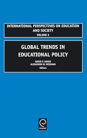 Bild des Verkufers fr Global Trends in Educational Policy zum Verkauf von moluna