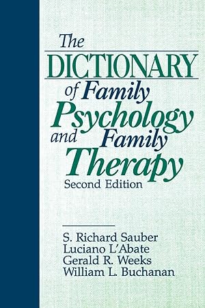 Imagen del vendedor de The Dictionary of Family Psychology and Family Therapy a la venta por moluna