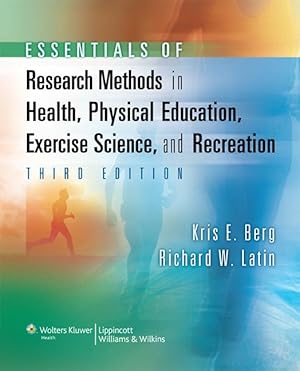 Bild des Verkufers fr Essentials of Research Methods in Health, Physical Education, Exercise Science, and Recreation zum Verkauf von moluna