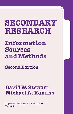 Seller image for Secondary Research: Information Sources and Methods for sale by moluna