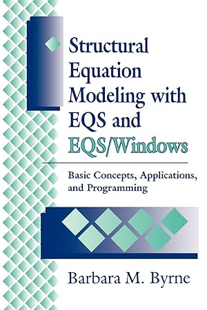 Seller image for Structural Equation Modeling with Eqs and Eqs/Windows: Basic Concepts, Applications, and Programming for sale by moluna
