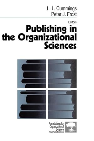 Imagen del vendedor de Publishing in the Organizational Sciences a la venta por moluna