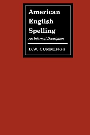 Immagine del venditore per American English Spelling: An Informal Description venduto da moluna