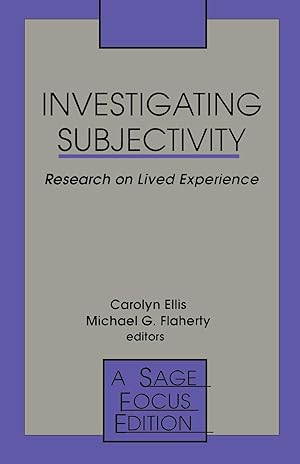 Image du vendeur pour Investigating Subjectivity: Research on Lived Experience mis en vente par moluna