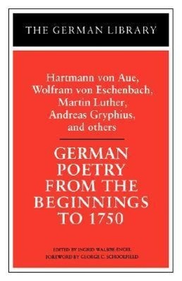 Seller image for GERMAN POETRY FROM THE BEGINNI for sale by moluna