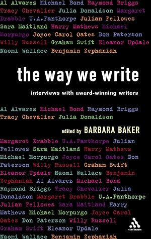 Seller image for The Way We Write: Interviews with Award-Winning Writers for sale by moluna