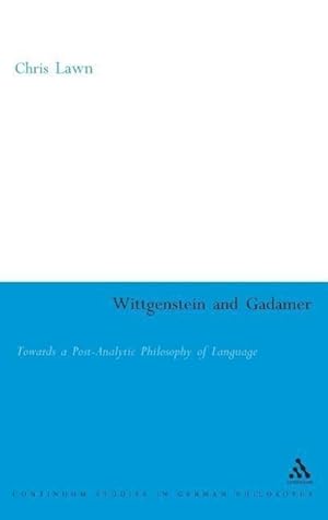 Bild des Verkufers fr WITTGENSTEIN & GADAMER zum Verkauf von moluna