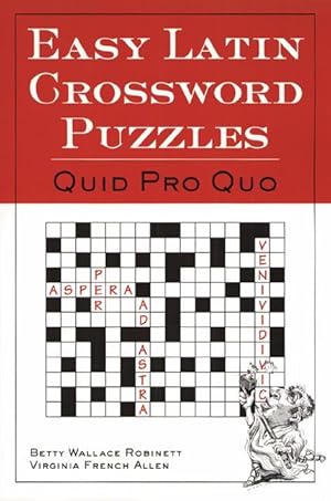 Seller image for Easy Latin Crossword Puzzles for sale by moluna