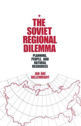 Immagine del venditore per Dellenbrant, J: The Soviet Regional Dilemma venduto da moluna