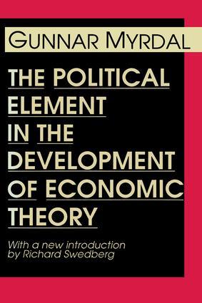 Immagine del venditore per Myrdal, G: The Political Element in the Development of Econo venduto da moluna