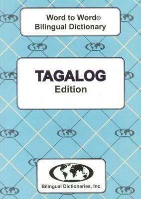 Imagen del vendedor de English-Tagalog & Tagalog-English Word-to-Word Dictionary a la venta por moluna