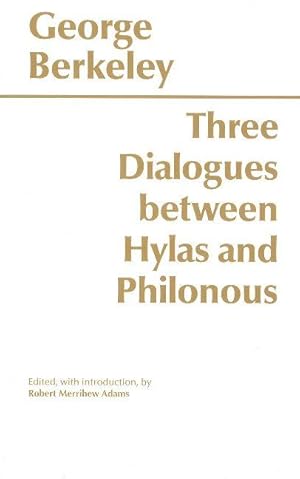 Immagine del venditore per Three Dialogues Between Hylas and Philonous venduto da moluna