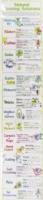 Bild des Verkufers fr Cook, L: Natural Cleaning Solutions Chart zum Verkauf von moluna
