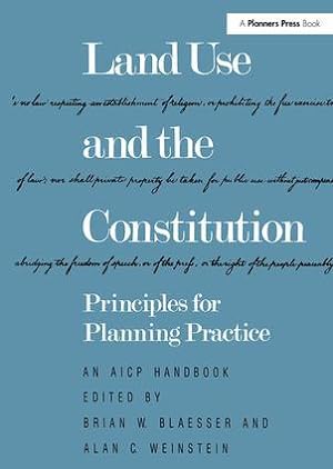 Bild des Verkufers fr Land Use and the Constitution: Principles for Planning Practice zum Verkauf von moluna