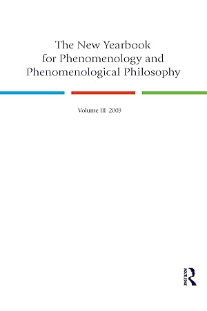 Seller image for The New Yearbook for Phenomenology and Phenomenological Philosophy: Volume 3 for sale by moluna