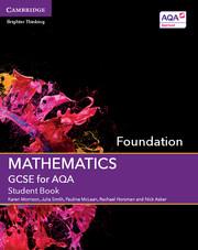 Bild des Verkufers fr GCSE Mathematics for AQA Foundation Student Book zum Verkauf von moluna