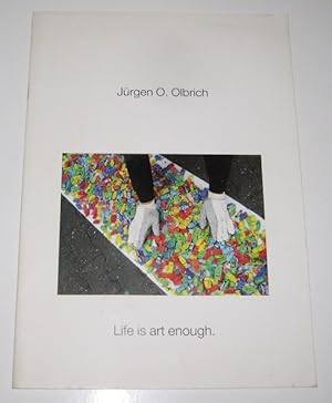 Life is art enough. Performance Works. (Signiertes Exemplar). Herausgeber: Galerie Christel Schüp...