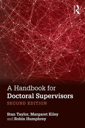 Seller image for Taylor, S: A Handbook for Doctoral Supervisors for sale by moluna