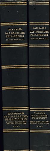 Das römische Privatrecht. 2 Bände. Erster + Zweiter Abschnitt.