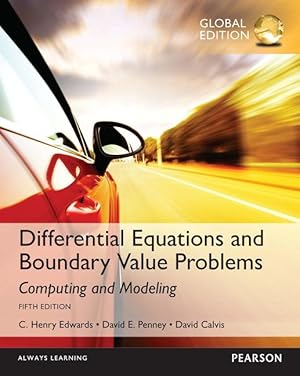 Bild des Verkufers fr Edwards, C: Differential Equations and Boundary Value Proble zum Verkauf von moluna