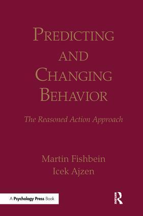 Image du vendeur pour Fishbein, M: Predicting and Changing Behavior mis en vente par moluna