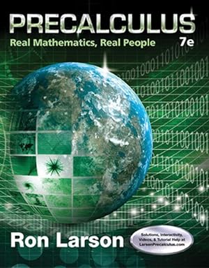Seller image for Precalculus: Real Mathematics, Real People for sale by moluna