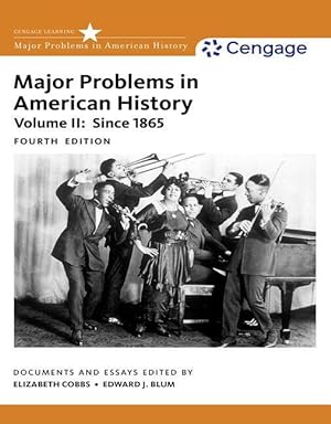 Bild des Verkufers fr Major Problems in American History, Volume II zum Verkauf von moluna