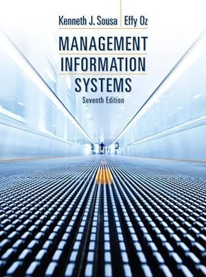 Seller image for Management Information Systems for sale by moluna