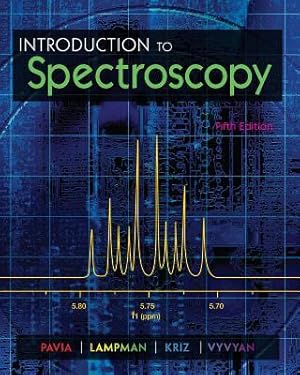 Image du vendeur pour Introduction to Spectroscopy mis en vente par moluna