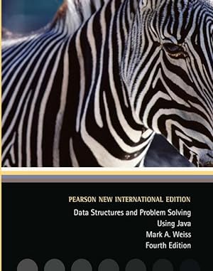 Bild des Verkufers fr Data Structures and Problem Solving Using Java: Pearson New International Edition zum Verkauf von moluna