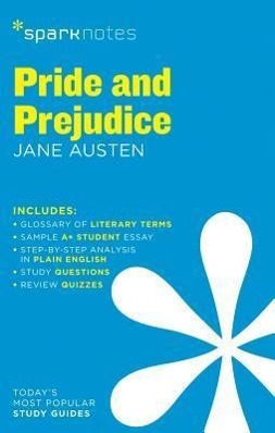 Bild des Verkufers fr Pride and Prejudice SparkNotes Literature Guide zum Verkauf von moluna