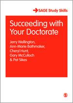 Imagen del vendedor de Wellington, J: Succeeding with Your Doctorate a la venta por moluna