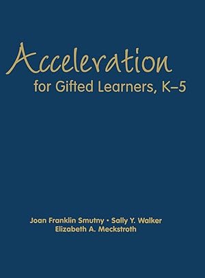 Image du vendeur pour Acceleration for Gifted Learners, K-5 mis en vente par moluna