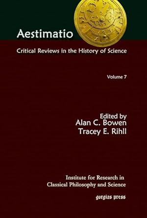 Bild des Verkufers fr Aestimatio: Critical Reviews in the History of Science (Volu zum Verkauf von moluna