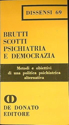 Immagine del venditore per Psichiatria e democrazia venduto da Librodifaccia