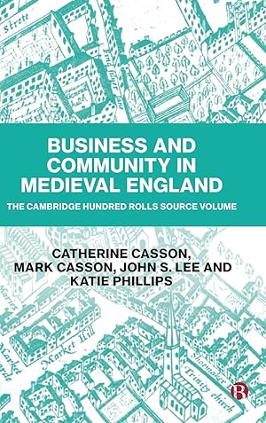 Bild des Verkufers fr Business and Community in Medieval England: The Cambridge Hundred Rolls Source Volume zum Verkauf von moluna