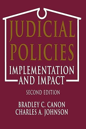Seller image for Canon, B: Judicial Policies for sale by moluna