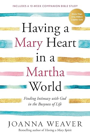 Bild des Verkufers fr Having a Mary Heart in a Martha World zum Verkauf von moluna