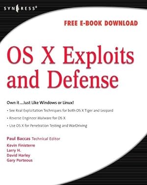 Bild des Verkufers fr OS X EXPLOITS & DEFENSE zum Verkauf von moluna