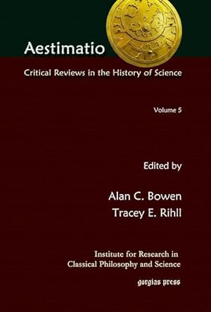 Bild des Verkufers fr Aestimatio: Critical Reviews in the History of Science (Volume 5) zum Verkauf von moluna