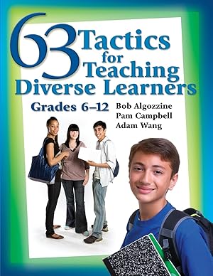 Image du vendeur pour 63 Tactics for Teaching Diverse Learners, Grades 6-12 mis en vente par moluna