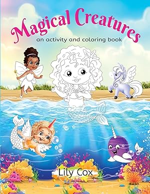 Bild des Verkufers fr Magical Creatures: An Activity and Coloring Book zum Verkauf von moluna