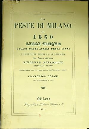 La peste di Milano del 1630