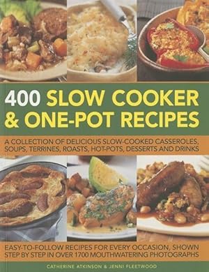 Bild des Verkufers fr 400 Slow Cooker & One-pot Recipes zum Verkauf von moluna
