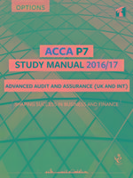 Seller image for ACCA P7 Study Manual: Advanced Audit and Assurance for sale by moluna